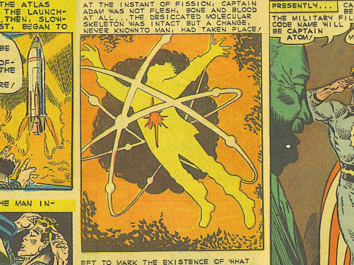 The Historic First Appearance Of Captain Atom Up For Auction