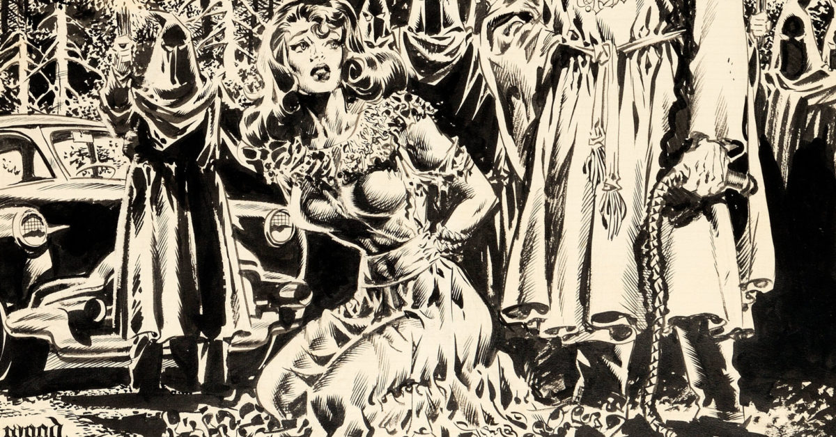 Historic Wally Wood Shock SuspenStories #6 Cover Art Heads to Auction - Vimarsana News