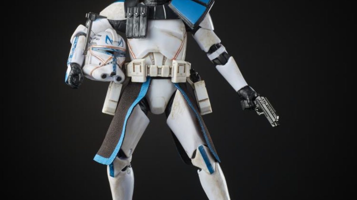 captain rex black series helmet