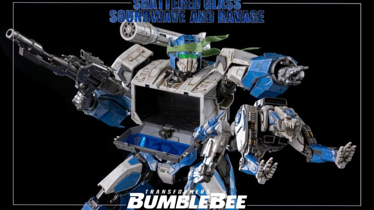その他 Transformers Soundwave Shattered Glass Transformers Shattered Glass Soundwave Debuts From threezero
