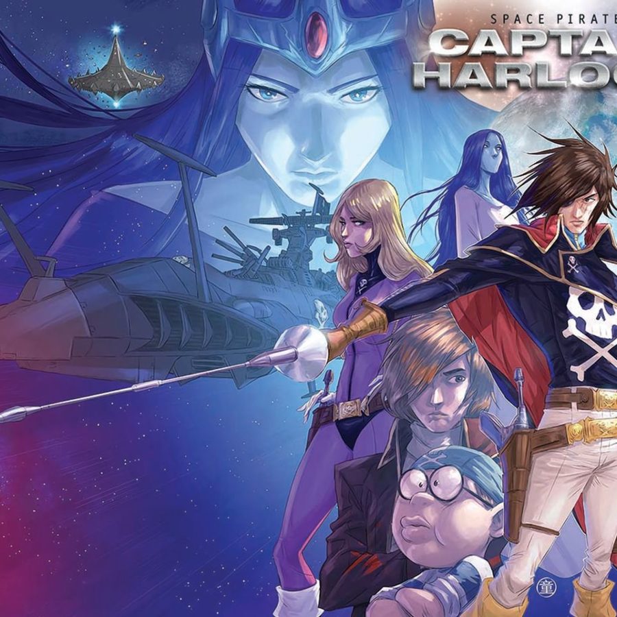Review SPACE PIRATE CAPTAIN HARLOCK 1 is Pirate Fun Leading to Bigger  Plans  GeekTyrant
