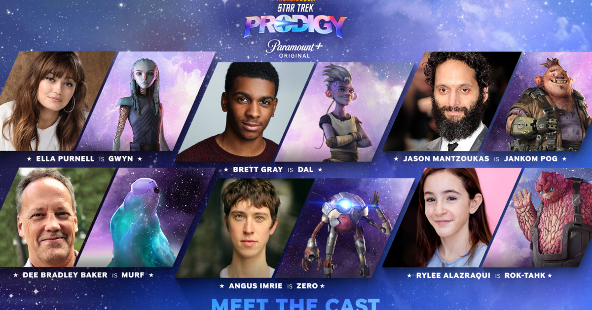 Star Trek: Prodigy Announces Main Cast; Shares Preview Images