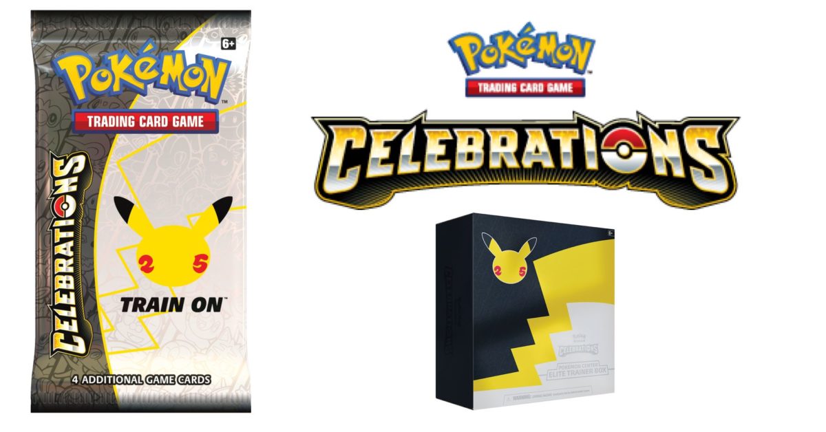 Pokemon Tcg Reveals Celebrations As Their 25th Anniversary Set