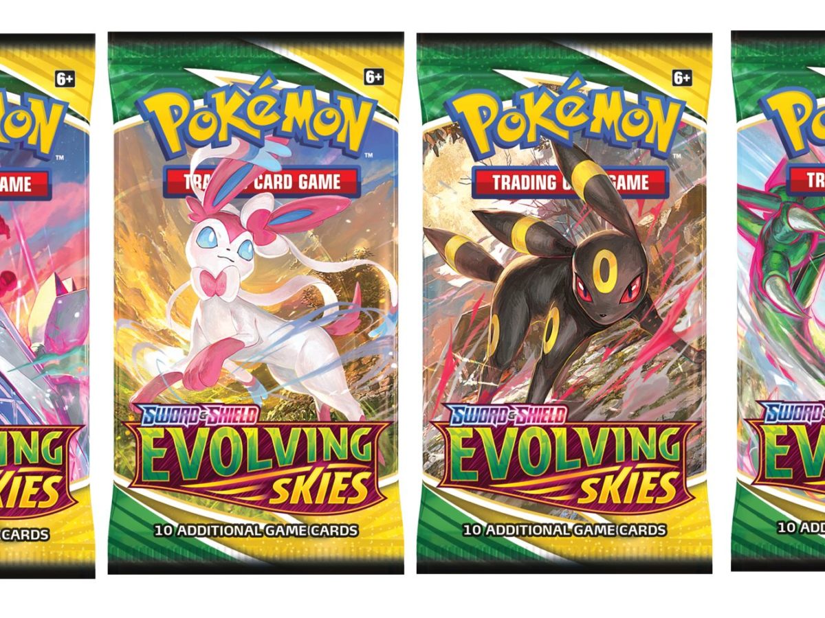 Pokemon - Evolving Skies - Poster Eevee Evolutions Eevolutions