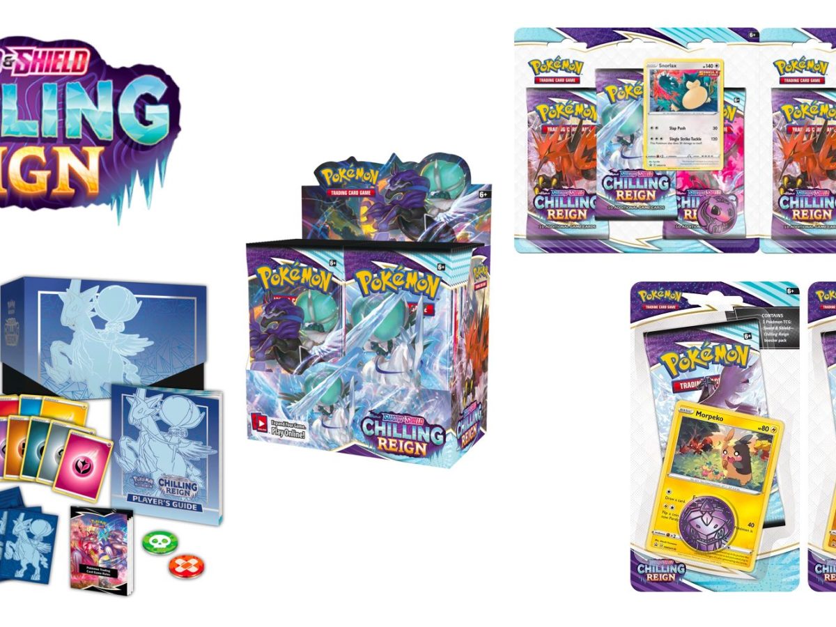 chilling reign booster box release date Sword & Shield: Chilling Reign main image 1