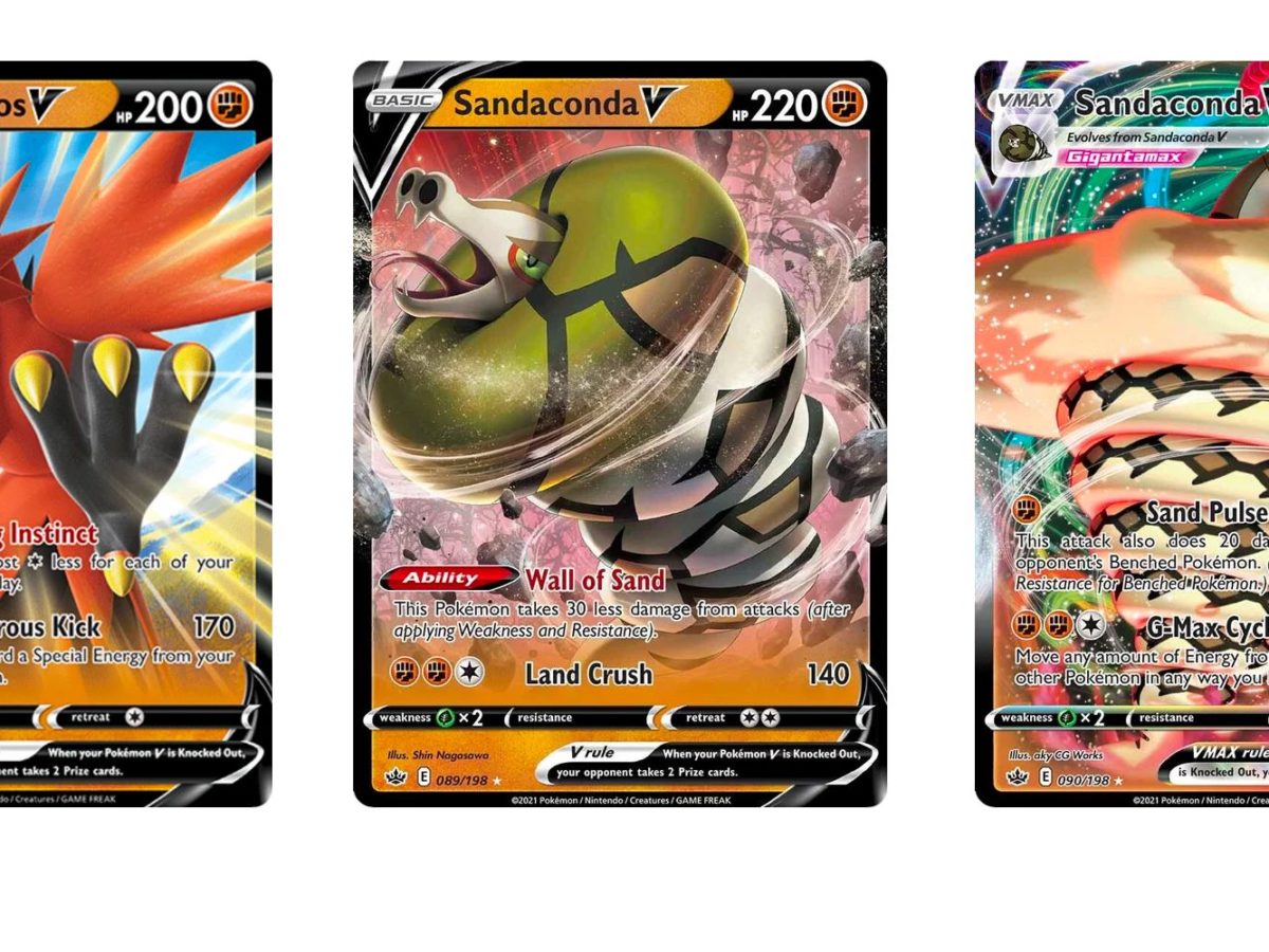 sandaconda pokémon card Amazon.com: Sandaconda VMAX - 206/198 - Secret Rare - Sword & Shield