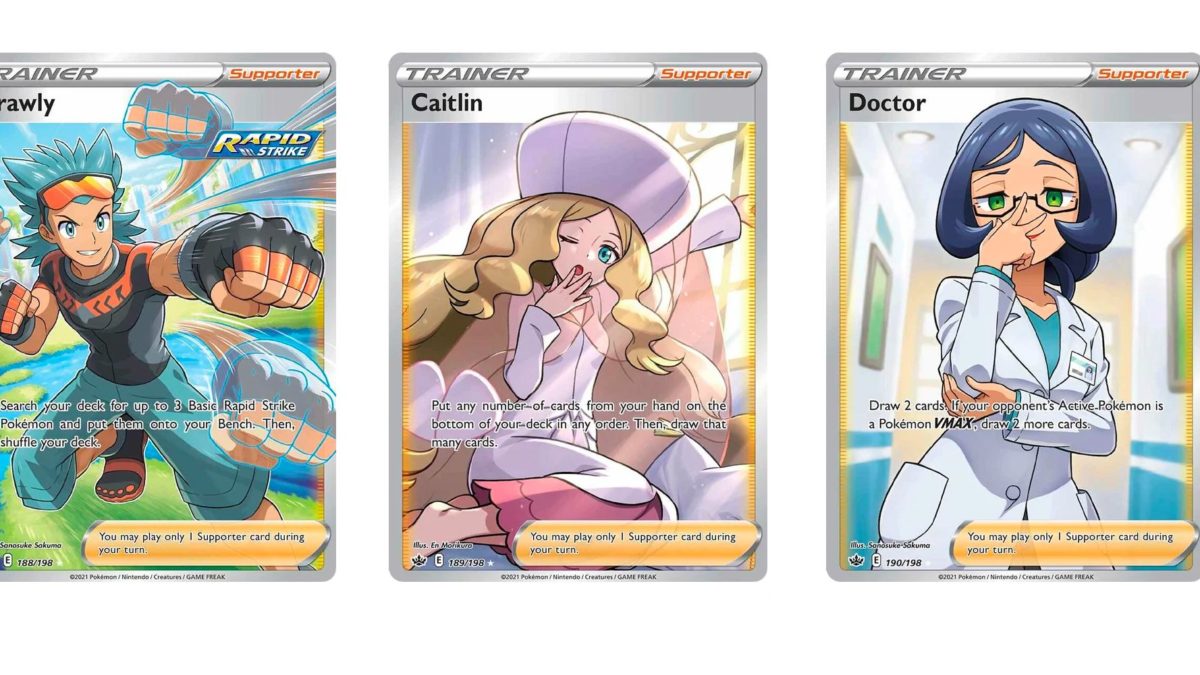 pokemon caitlin card [Non-PSA] Caitlin 189/198 Pokémon Extended Artwork Protective Card Display Case main image 1