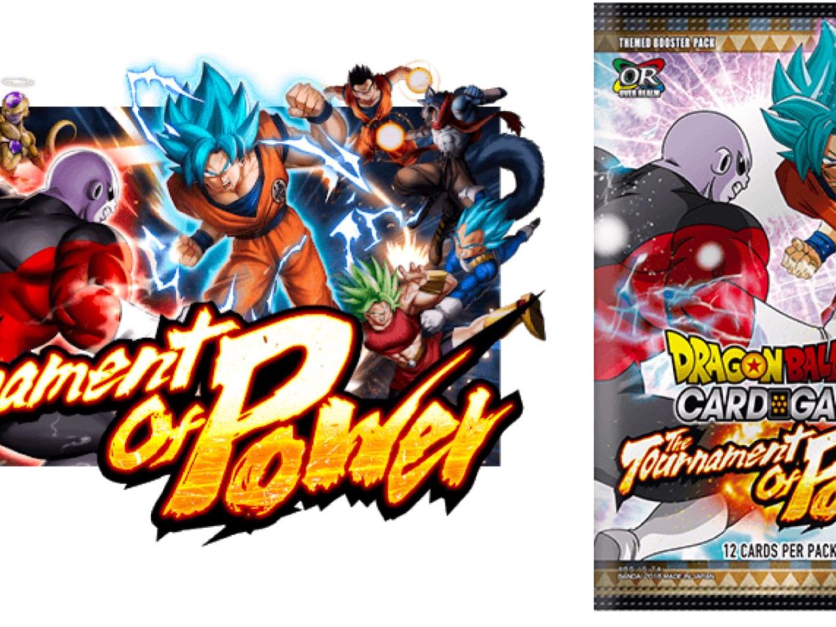The Tournament of Power Booster Box The Tournament of Power, Dragon Ball  Super