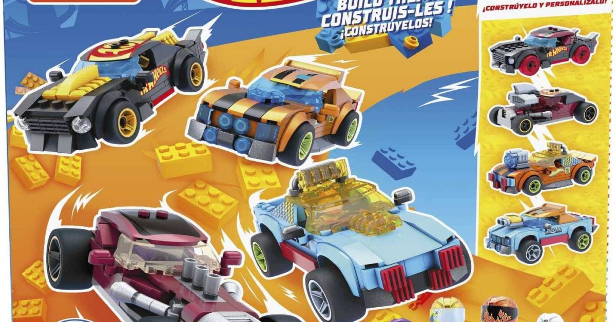 Mattel Reveals Mega Construx X Hot Wheels Car Customizer Vehicle Set