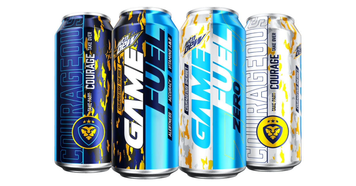 MTN DEW GAME FUEL Reveals Limited Flavor CouRageous Sherbet
