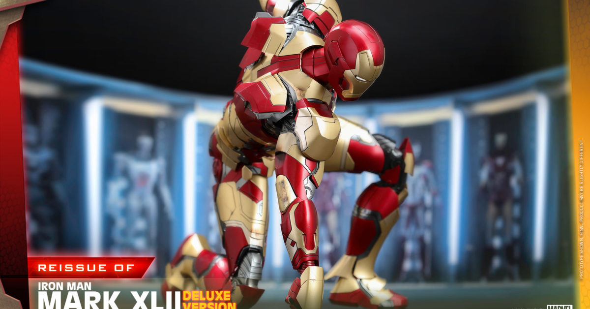アイアンマン3 MARK XLII フィギュア Hot Toys Announces Iron Man 3 1/4th Scale Figure Reissue