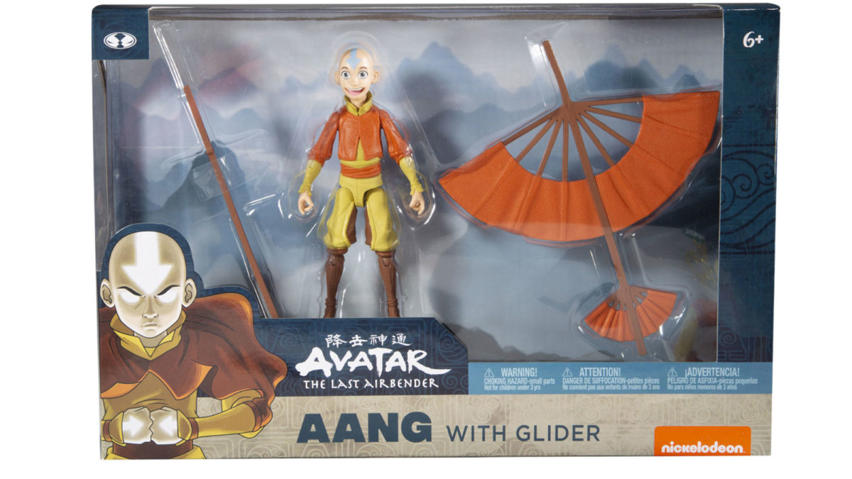 Avatar: The Last Airbender Aang With Glider Coming From McFarlane Toys