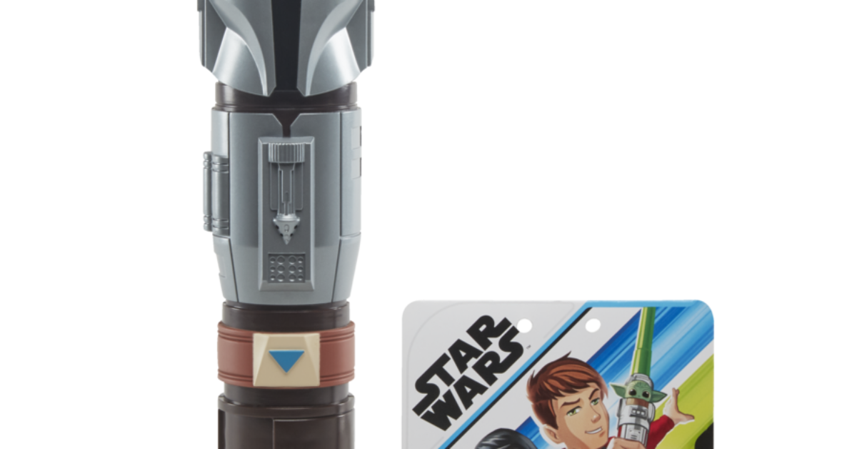 The Mandalorian Gets His Own Lightsaber With Hasbro Lightsaber Squad