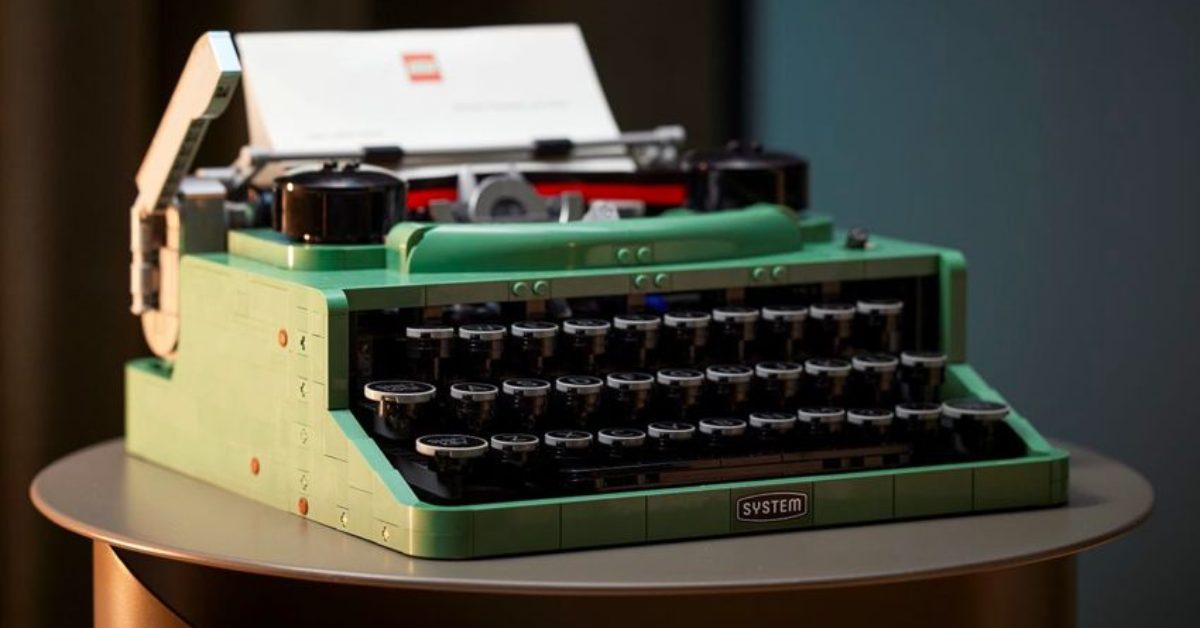 Build Some History With The LEGO Creator Typewriter Building Kit