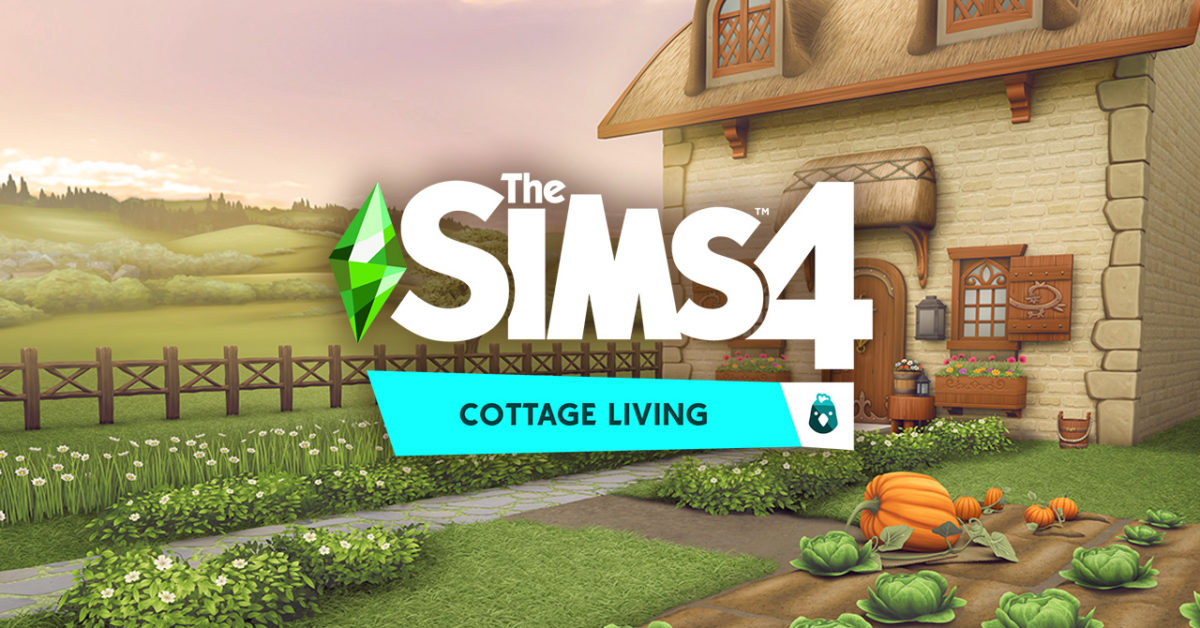 Electronic Arts Reveals The Sims 4 Cottage Living Expansion   The Sims 4 Cottage Living Expansion 1200x628 