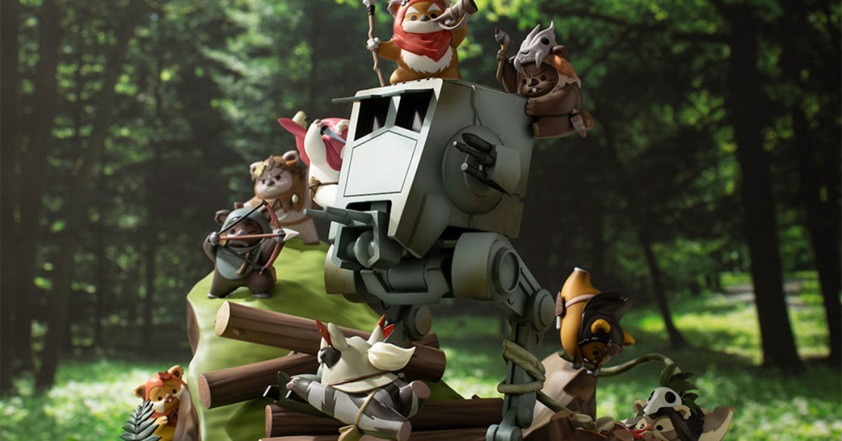 Star Wars Becomes Adorable With Kotobukiya's New Ewok Statue - Vimarsana News