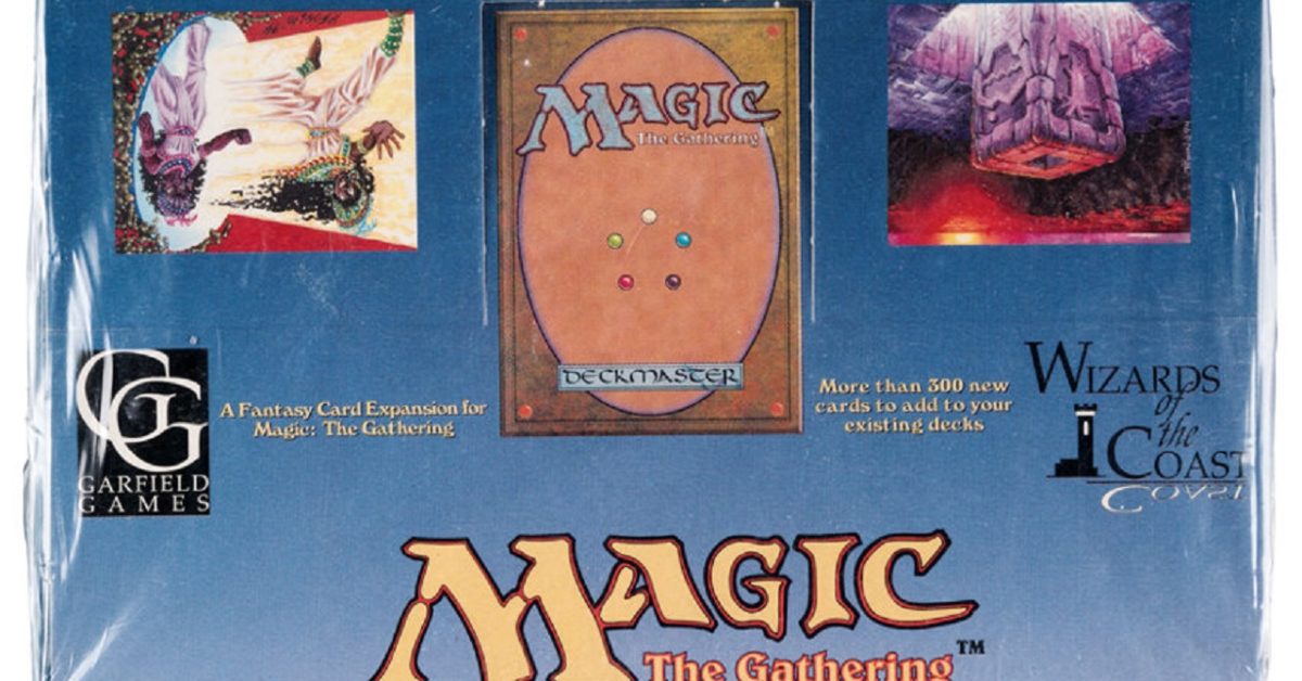 Magic: The Gathering Sealed Legends Box Up For Auction At Heritage