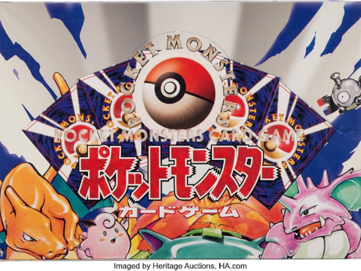 Pokmon Japanese Base Set Booster Box Up For Auction At Heritage