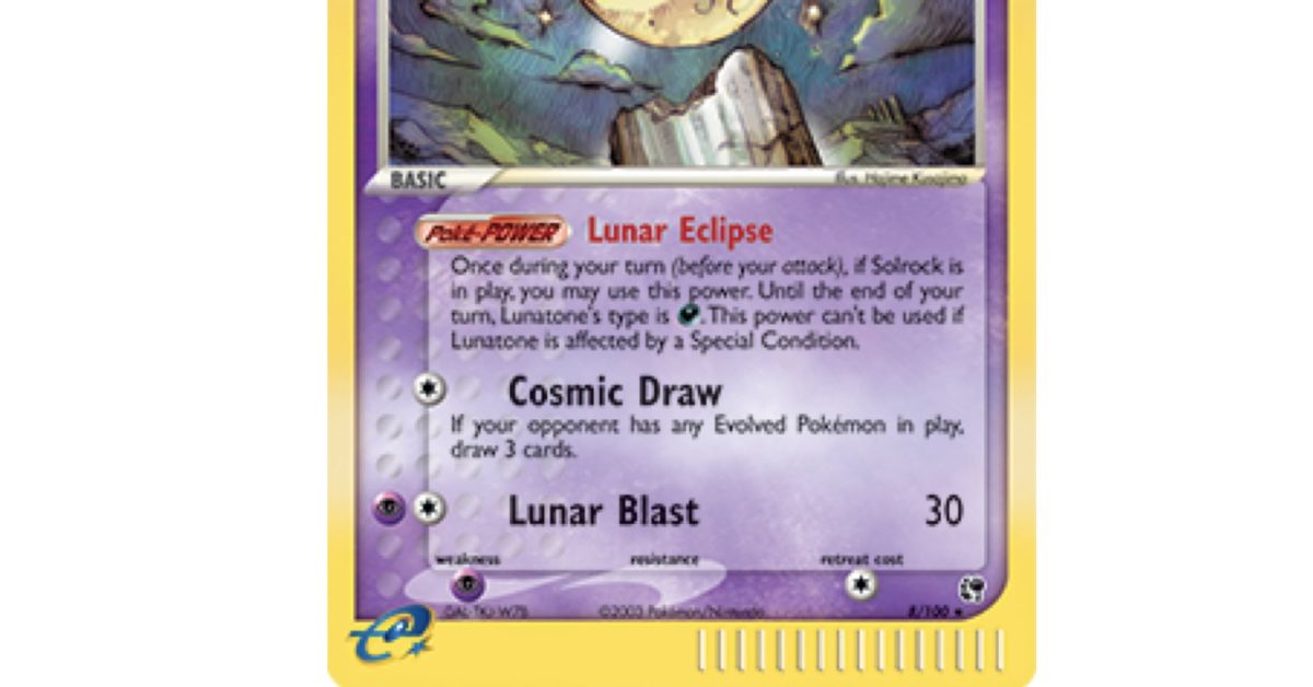 lunatone pokemon card value Amazon.com: Lunatone 034/078 & Solrock 039/078 - Pokemon Go Card Lot main image 0