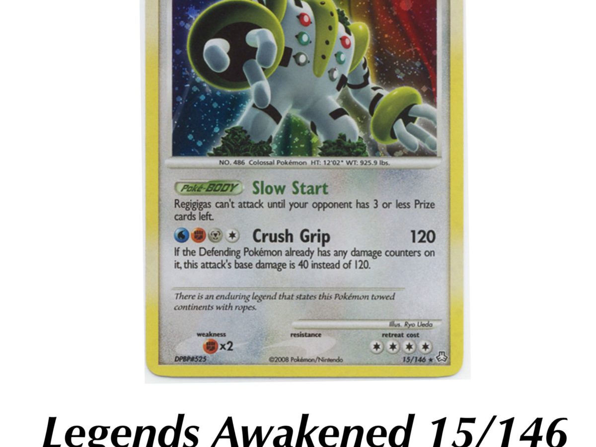 Regigigas Legends Awakened, Pokémon