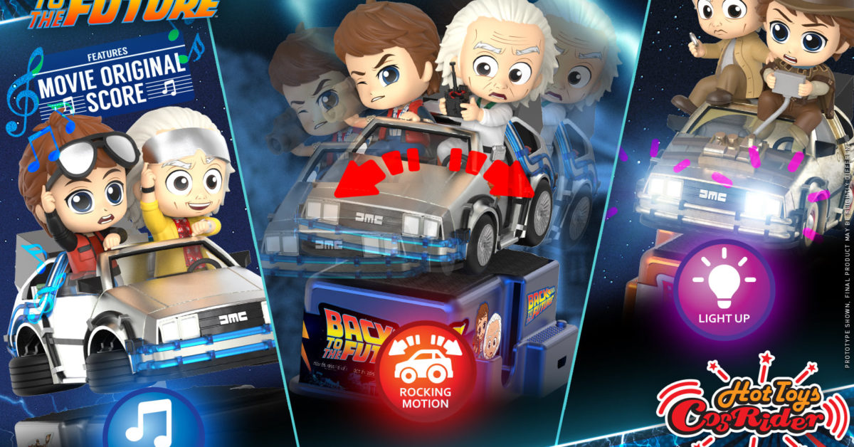 Back to the Future Trilogy CosRider Collectibles From Hot Toys