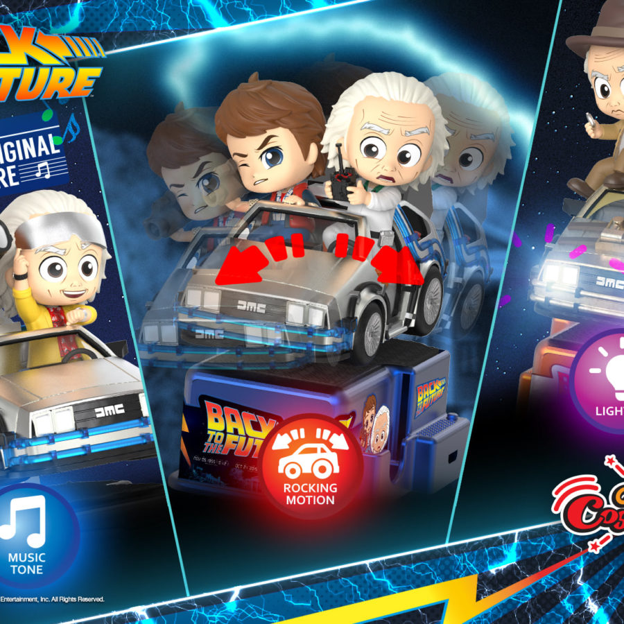 Back to the Future Trilogy CosRider Collectibles From Hot Toys