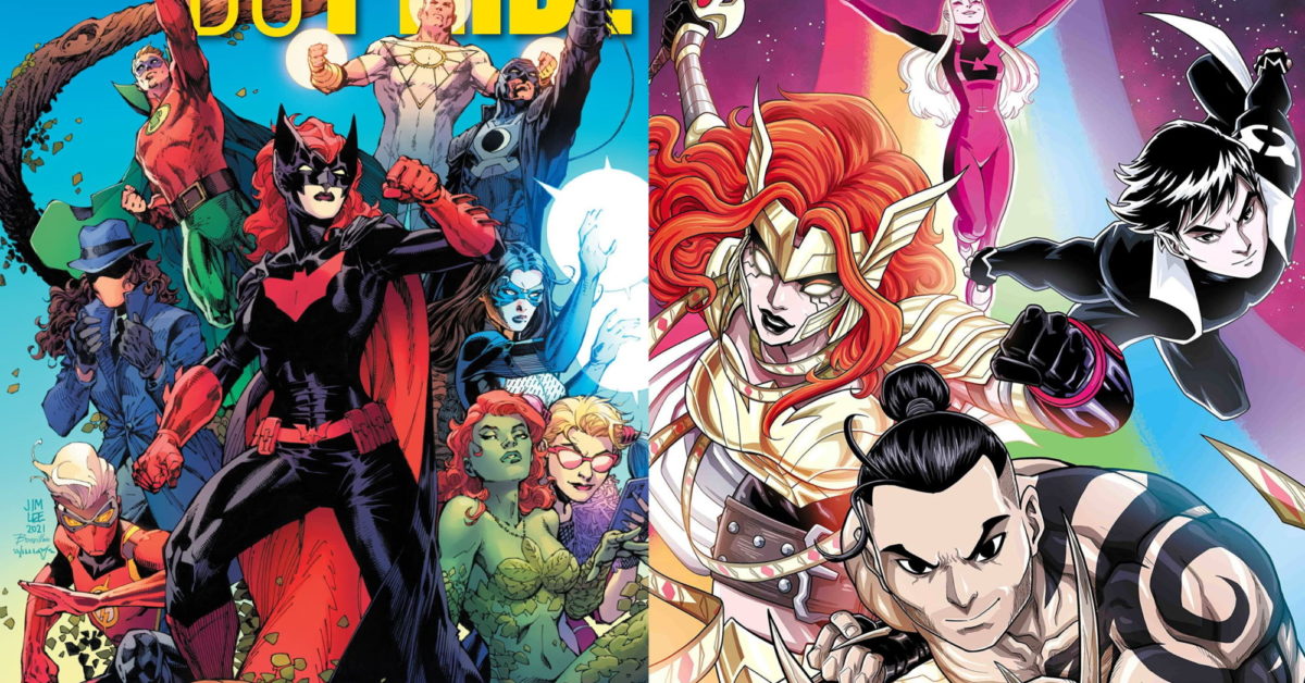 How Marvel and DC are Collecting Their Pride Comics for Bookstores