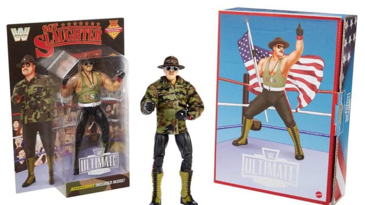 Wwe ultimate edition sergeant newest slaughter