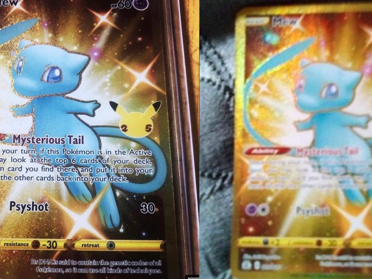 Mysterious “Leaked” Shiny Mew Card From Pokémon TCG: Celebrations