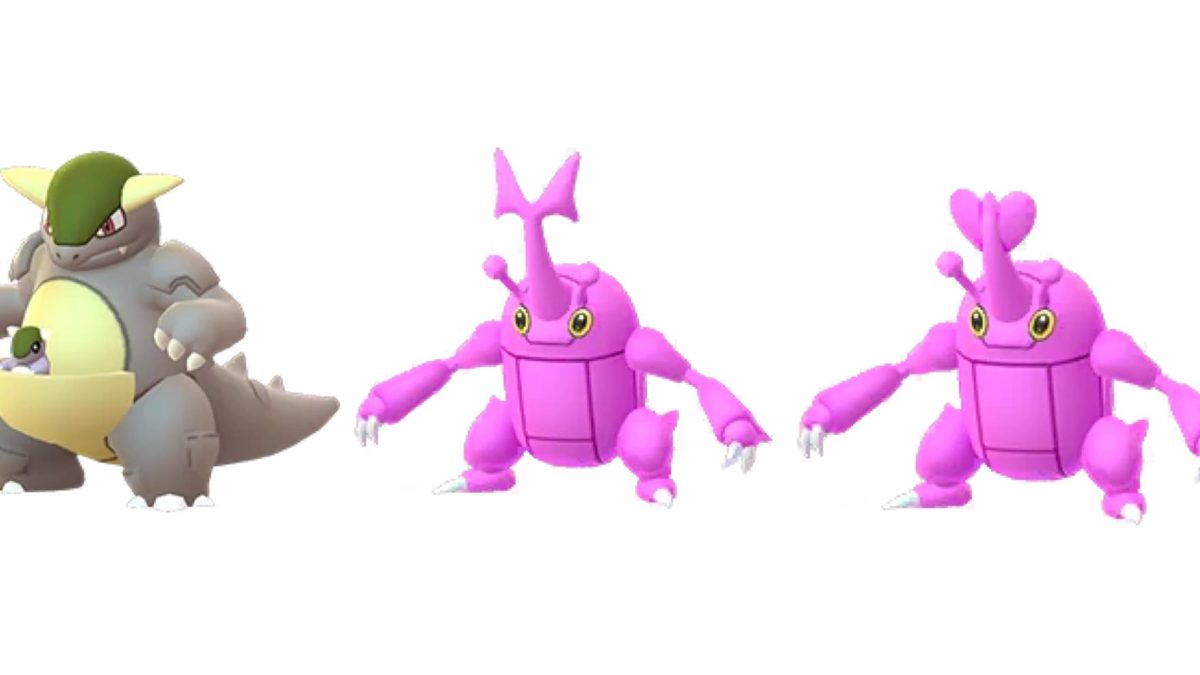This Is What Shiny Heracross & Kangaskan Will Look Like In Pokémon GO