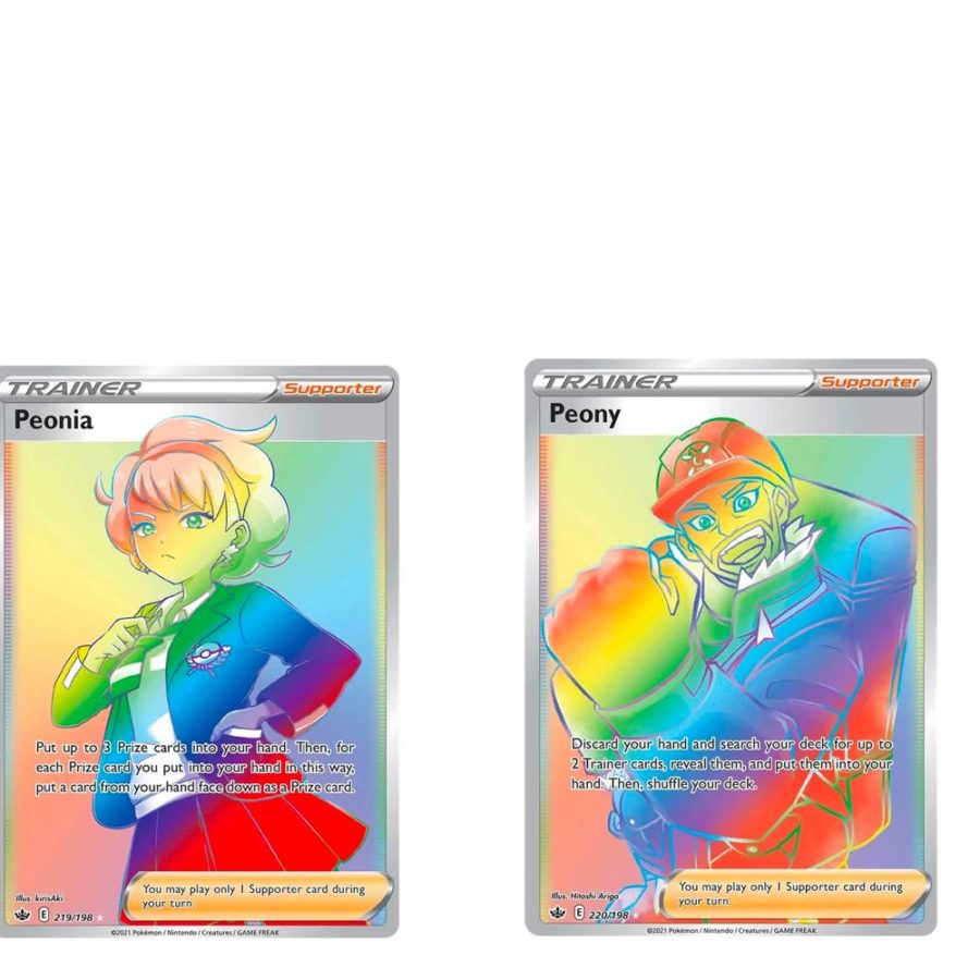 peony rainbow rare pokemon card Peony 220/198 Secret Rare Pokemon Card (SWSH Chilling Reign) + TitanCards®  Toploader: Amazon.de: Toys