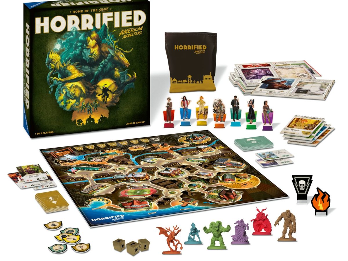 Ravensburger Reveals American Monsters & New Mystery Board Games