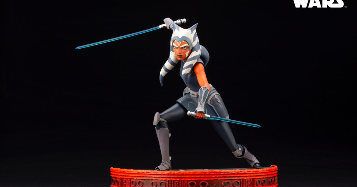 Ahsoka Tano Joins Kotobukiya’s Star Wars ARTFX Statue