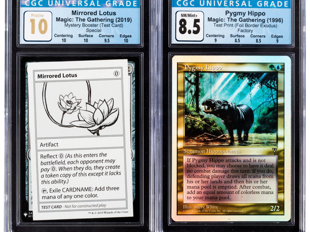 amplifikation Roux uhyre Magic: The Gathering Graded Special Test Cards On Auction At Heritage