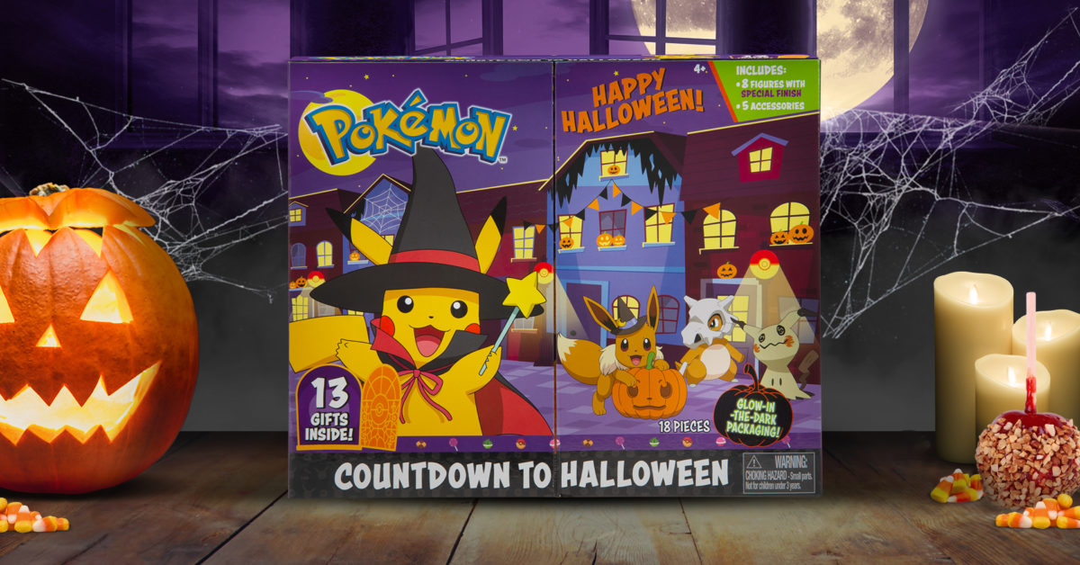 Pokémon Celebrate Halloween With Jazwares New Advent Calendar