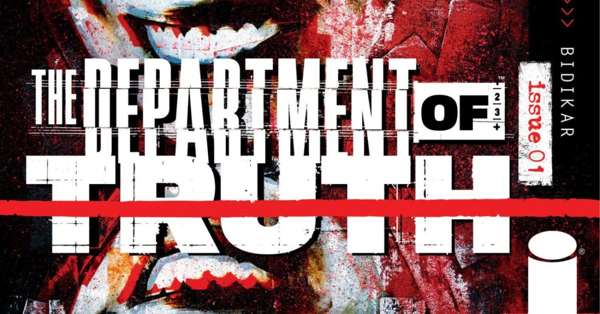 アメコミリーフ Department of Truth #1 9.6 サイン入り アメコミリーフ Department of Truth #1 9.6 サイン入り