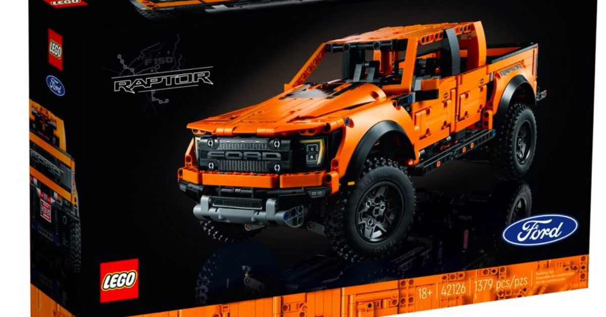 Build the 2021 Ford F-150 Raptor with LEGO’s Newest Technic Set