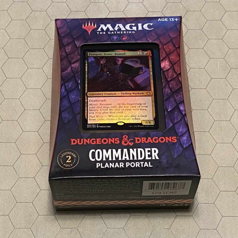 mtg prosper tome bound commander deck Prosper, Tome-Bound TREASURE Cards from EXILE Magic MTG Custom Commander  Deck main image 0