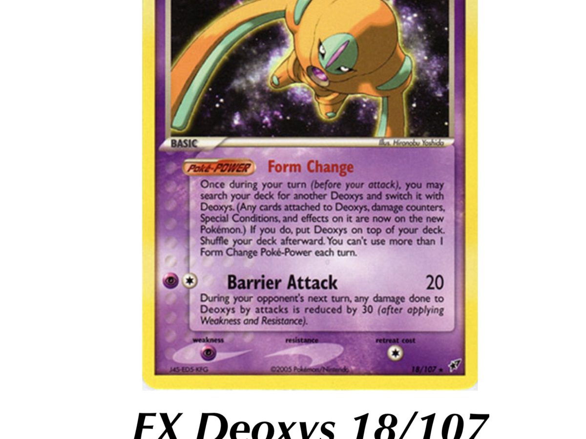 Deoxys - PokemonCard