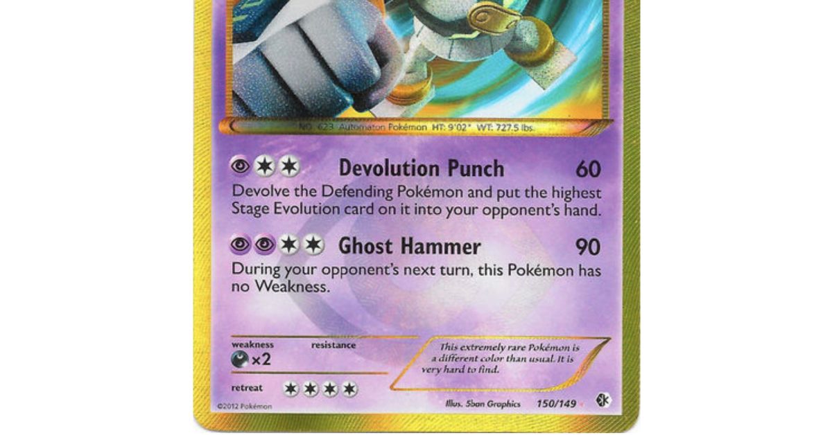 TCG Spotlight: Some Of The Best Golurk Pokmon Cards