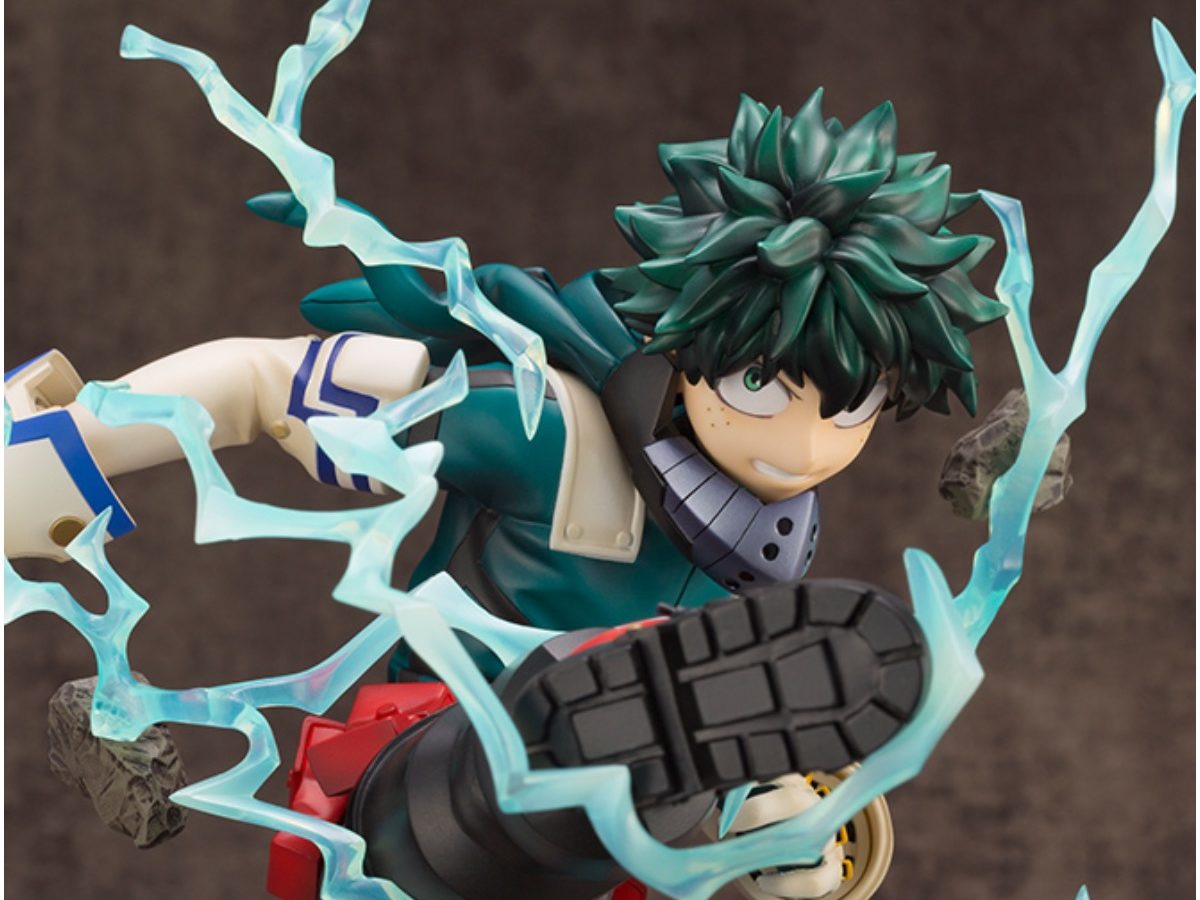 My Hero Academia Deku Powers Up With New Kotobukiya Statue