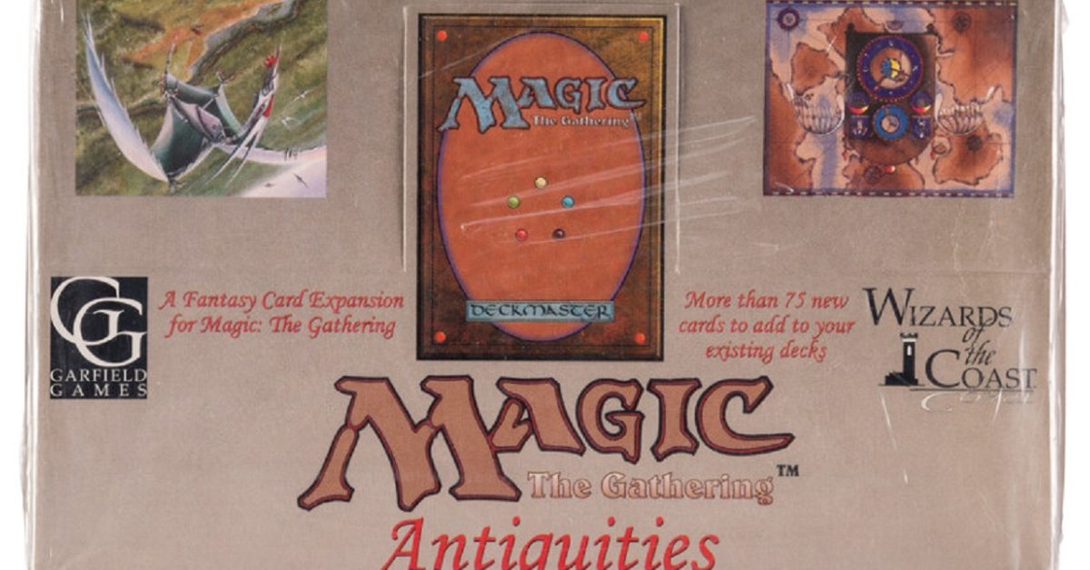 Magic: The Gathering Antiquities Booster Box Auctioned At Heritage