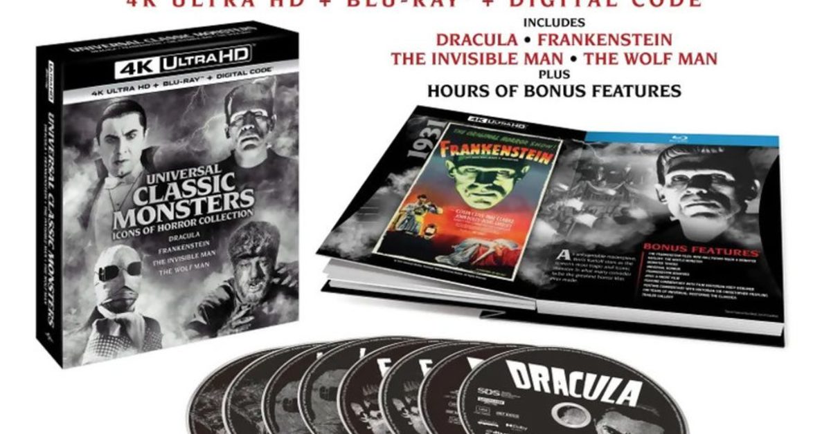 Universal Monsters Films Coming To 4K On October 5th