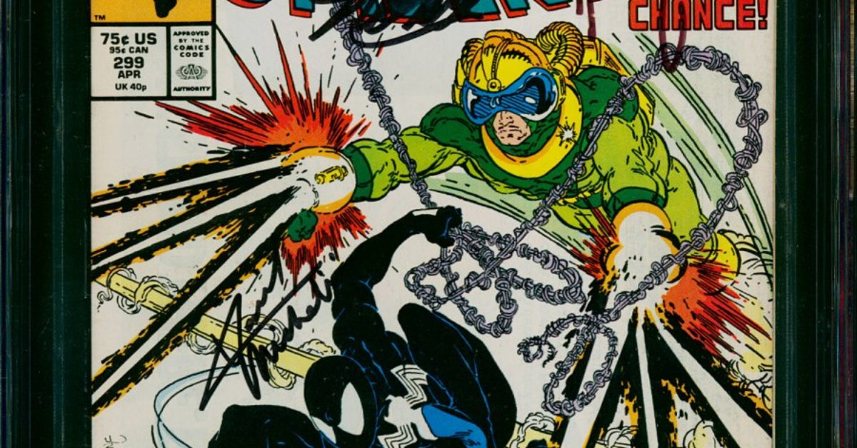 Incroyable Spider Man 299 Scan Vf Amazing Spider-Man #299 Signed By Stan Lee On Auction Today