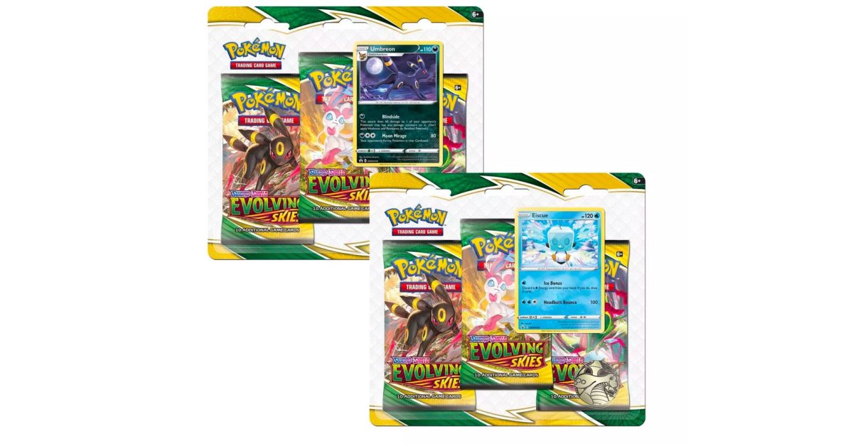 Pokémon TCG – Evolving Skies Product Review: Pack Blisters