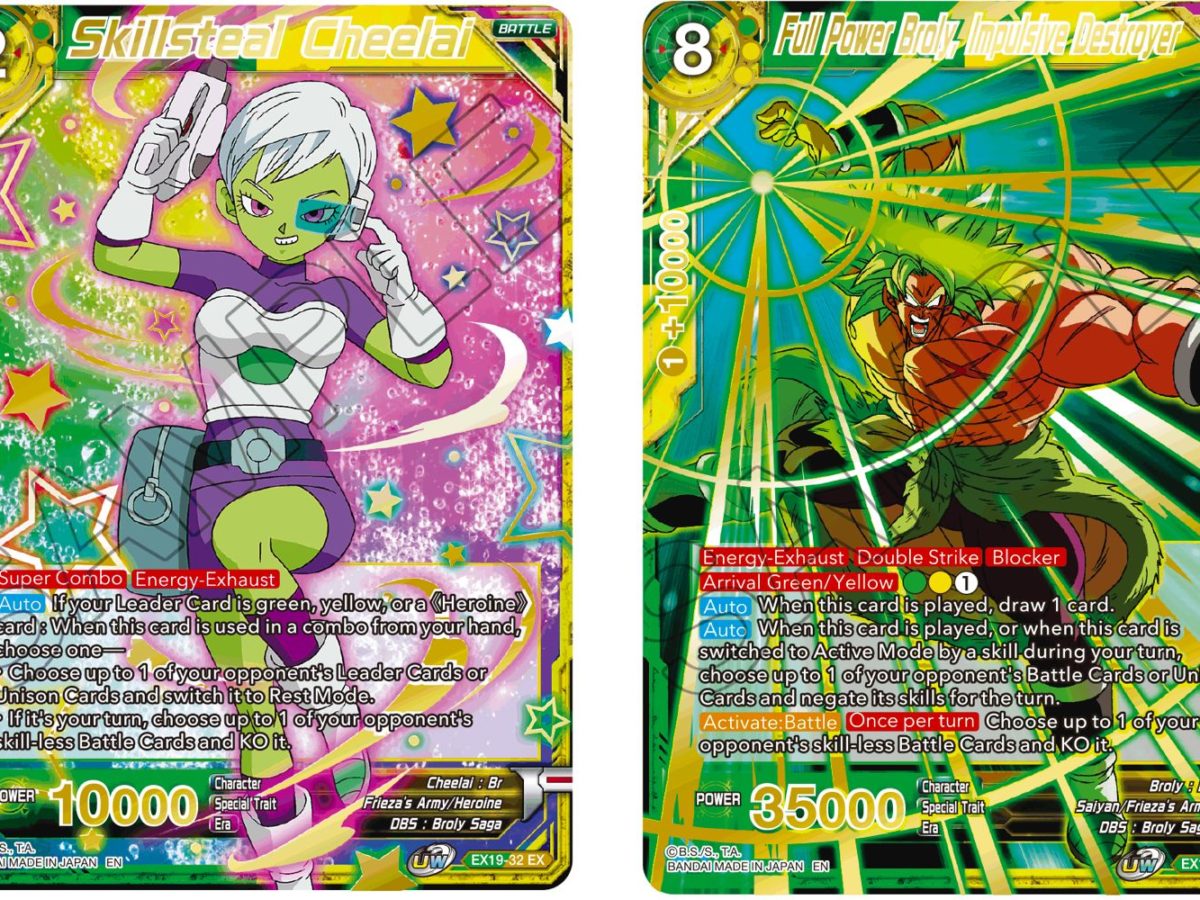 More Broly & Cheelai Cards In Dragon Ball Super 2021 Anniversary Set