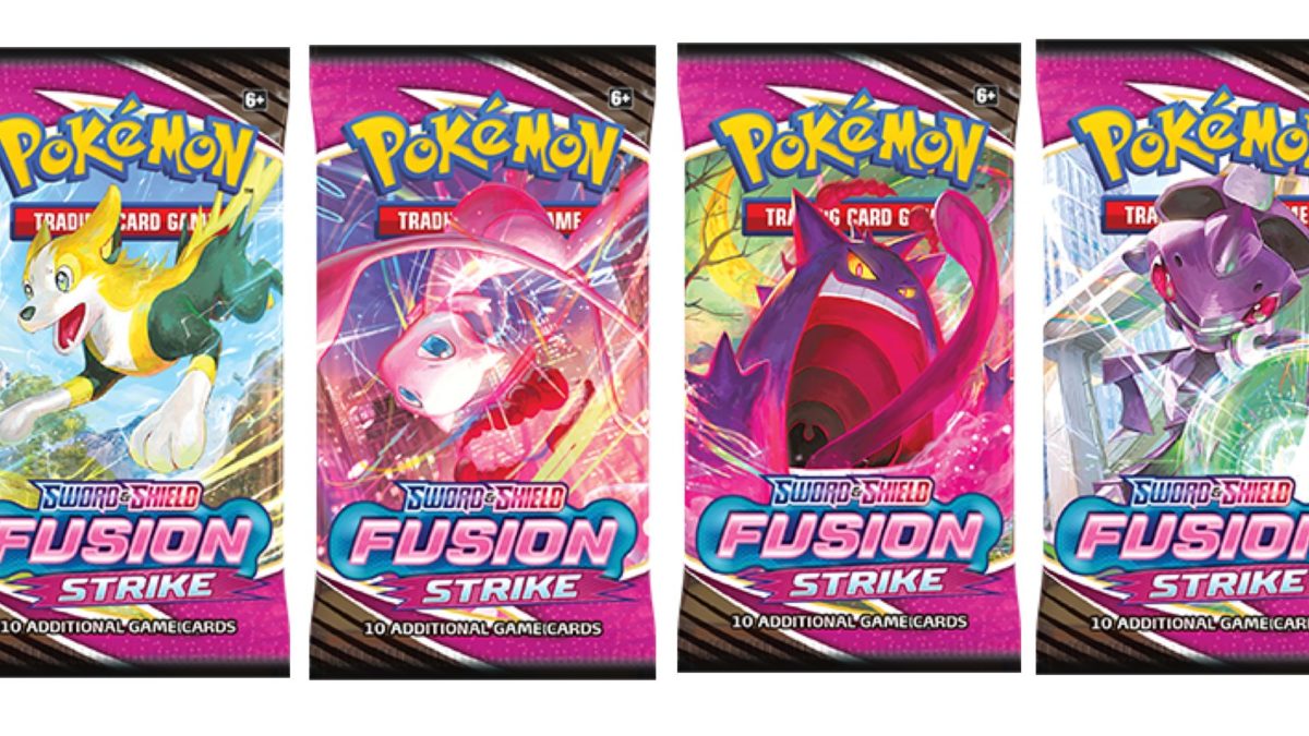 Pokemon Fusion Strike 3 Pack Blister Offical New Sealed 