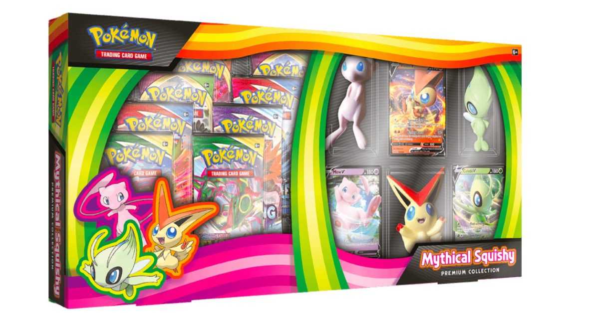 Mythical Squishy Premium Collection Comes From Pokémon TCG