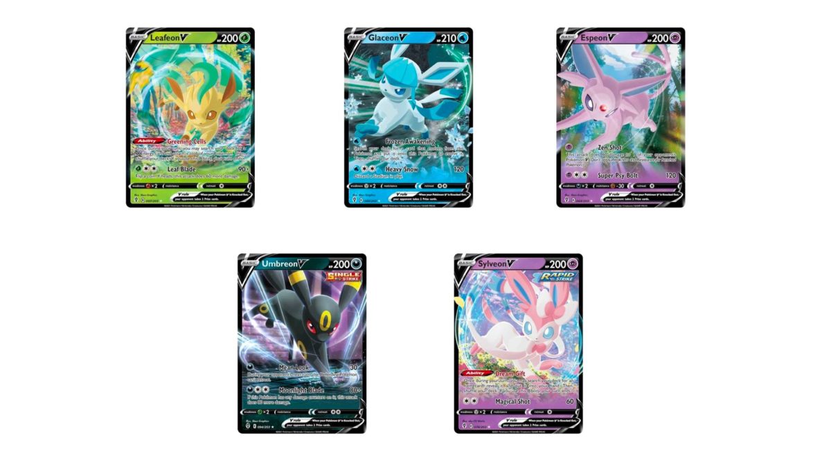 Carta Promo Glaceon V - Pokemon TCG