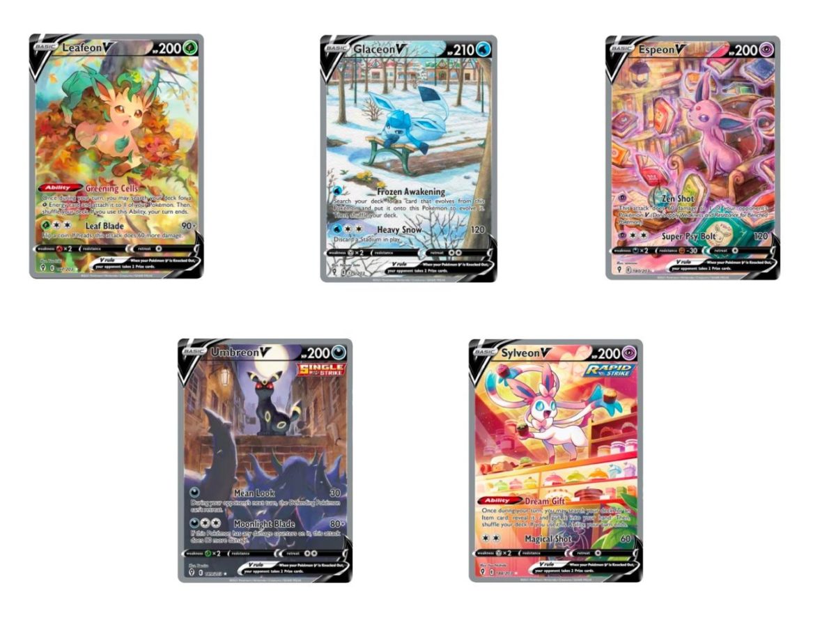 While Eeveelution alt arts are cool, I like these : r/PokemonTCG